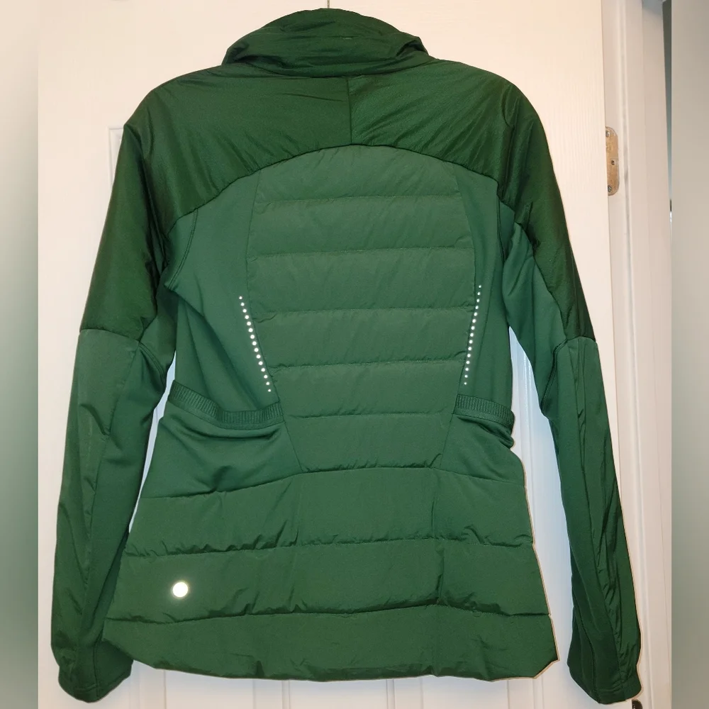Lululemon Down For it All Everglade Green Jacket - discontinued color - Picture 5 of 6